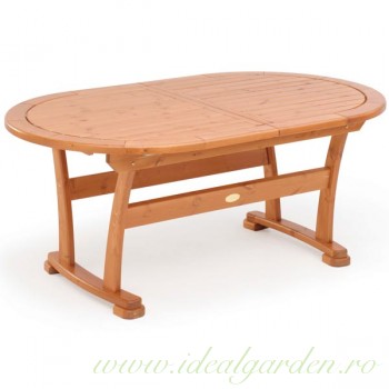 Masă din lemn de pin nordic - culoarea mierii - 12402