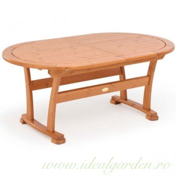 Masă din lemn de pin nordic - culoarea mierii - 12402