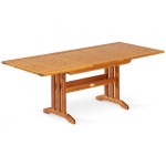 Masă din lemn de pin nordic - 20902 - Dining