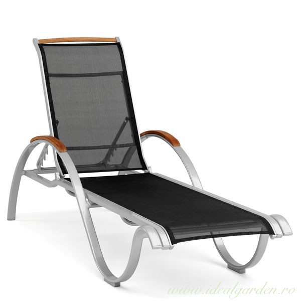 Șezlong structură metalică - Nydala - 3807