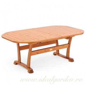 Masă din lemn de pin nordic - culoarea mierii - 14002