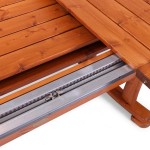 Masă din lemn de pin nordic - culoarea mierii - 14002 - Dining