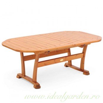 Masă din lemn de pin nordic - culoarea mierii - 14002