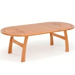 Masă din lemn de pin nordic - culoarea mierii - 11702