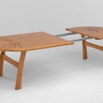 Masă din lemn de pin nordic - culoarea mierii - 11702