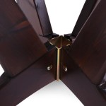 Masă rotundă din lemn de pin nordic - 12001 - Dining