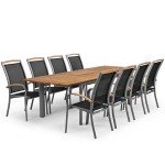 Masă Nydala structură metalică - 20961 - Dining