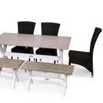 Scaun rattan sintetic - Atlanta - 2808 - Cafe