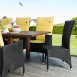 Scaun rattan sintetic - Atlanta - 2808 - Cafe