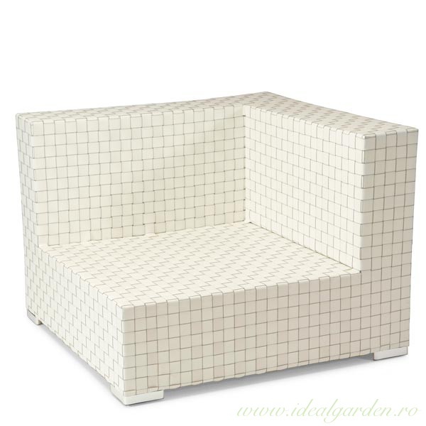 Modul colțar rattan sintetic - Las Vegas - 74482 - Lounge