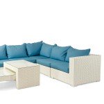 Modul colțar rattan sintetic - Las Vegas - 74482 - Lounge