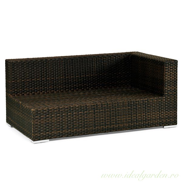 Modul canapea stânga rattan sintetic - Valencia - 64125 - Lounge