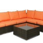 Modul canapea stânga rattan sintetic - Valencia - 64125 - Lounge