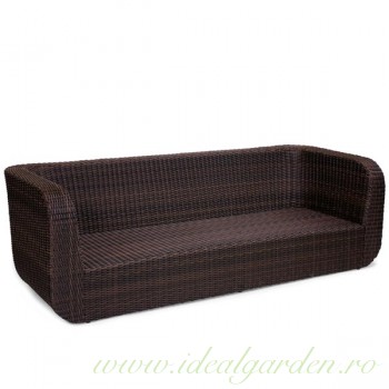 Canapea trei locuri rattan sintetic - Monte Carlo - 35303