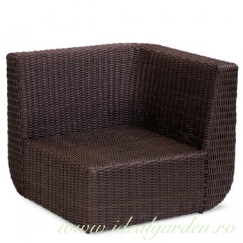 Modul colțar rattan sintetic - Monte Carlo - 35410