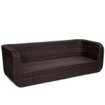 Canapea trei locuri rattan sintetic - Monte Carlo - 35303