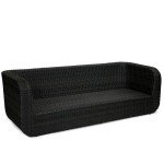 Canapea trei locuri rattan sintetic - Monte Carlo - 35303