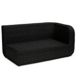 Canapea colțar stânga rattan sintetic - Monte Carlo - 354025