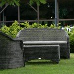 Masă rattan sintetic - Almeria - 3475285 - Lounge