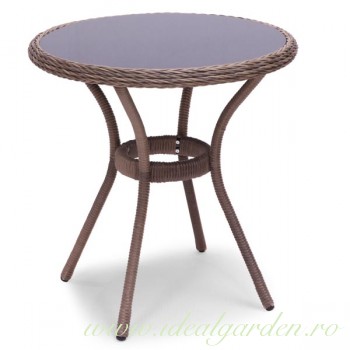 Masă rattan sintetic - Coriano Café - 42470 Masă rattan sintetic - Coriano Café - 42470