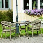 Masă rattan sintetic - Coriano Café - 42470 - Cafe