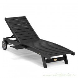 Șezlong din lemn de pin nordic - Rudö - 83118