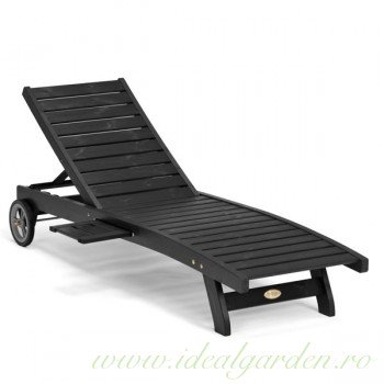 Șezlong din lemn de pin nordic - Rudö - 83118