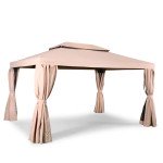 Pavilion Luxor structură aluminiu - 3613040 - Protecție solară